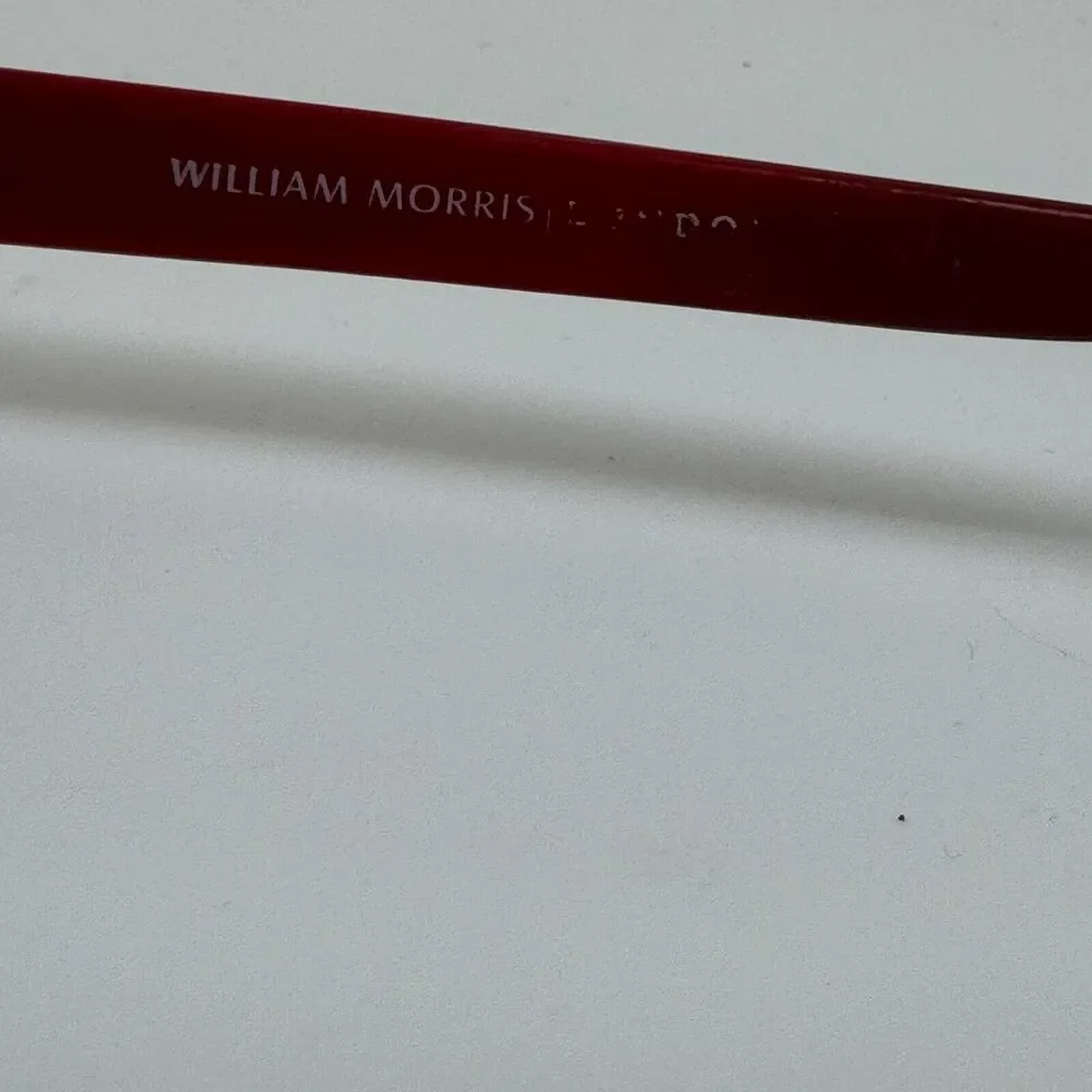 William Morris London WM7117‎ Eyeglasses 52-16-140 C. 3 Red Womens H13785